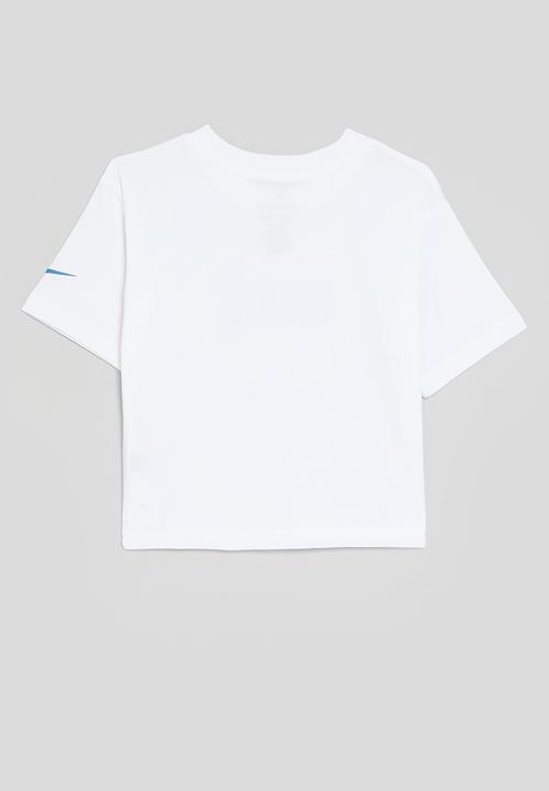 Nike - Nkg game swoosh match boxy tee - white