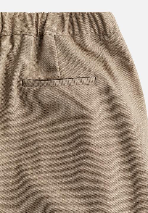 H&M - Pleat-front trousers - beige
