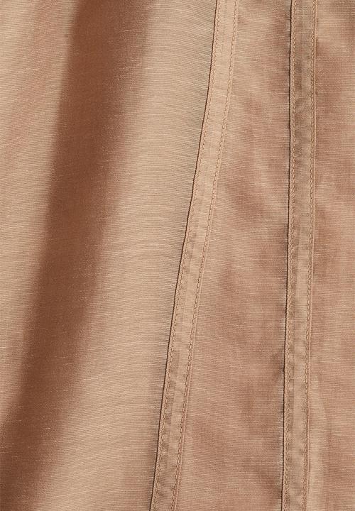 H&M - Sheer strappy top - dark beige