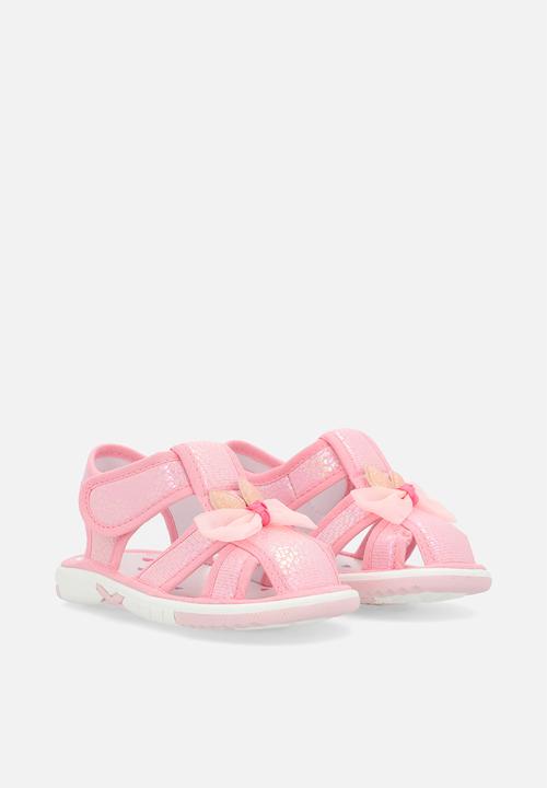 Pop Candy - Caged sandals - pink
