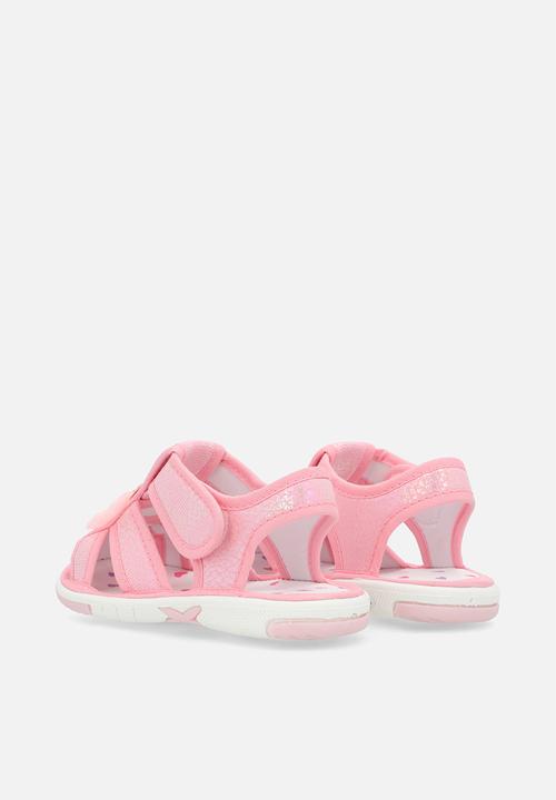 Pop Candy - Caged sandals - pink