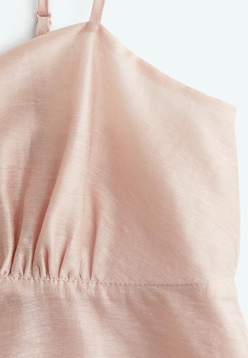 H&M - Strappy mini dress - light pink