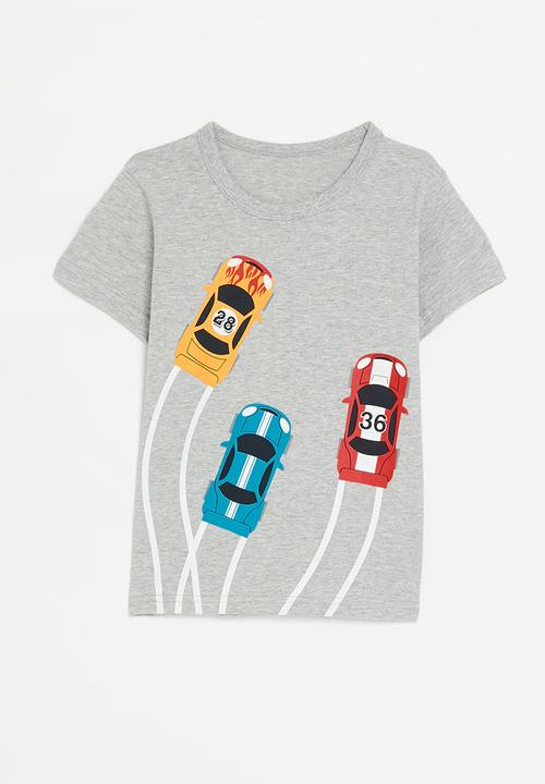 Pop Candy - Printed tee - grey