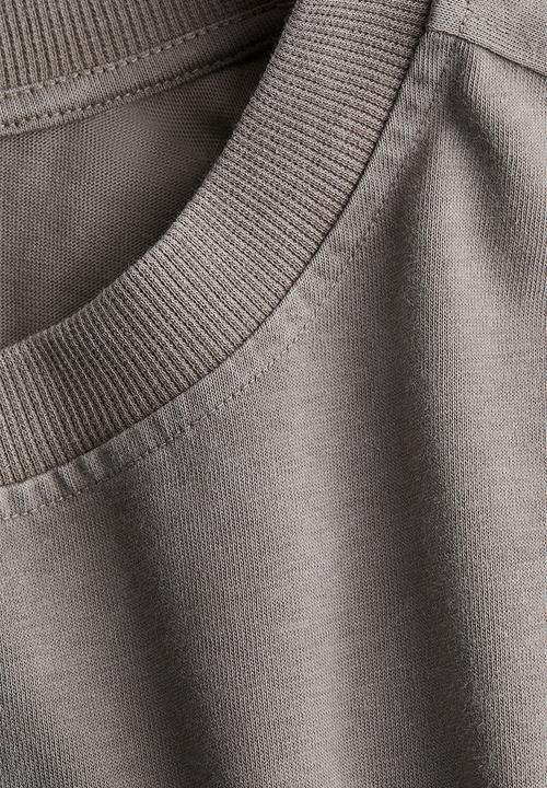 H&M - Washed-look top - grey