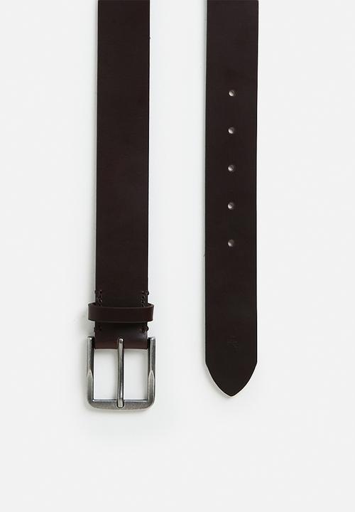 Calvin Klein - Classic Flat 35Mm - Bitter Brown/Antique Silver