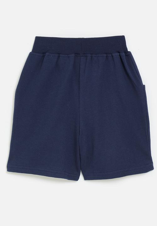 Pop Candy - Applique shorts - navy blue