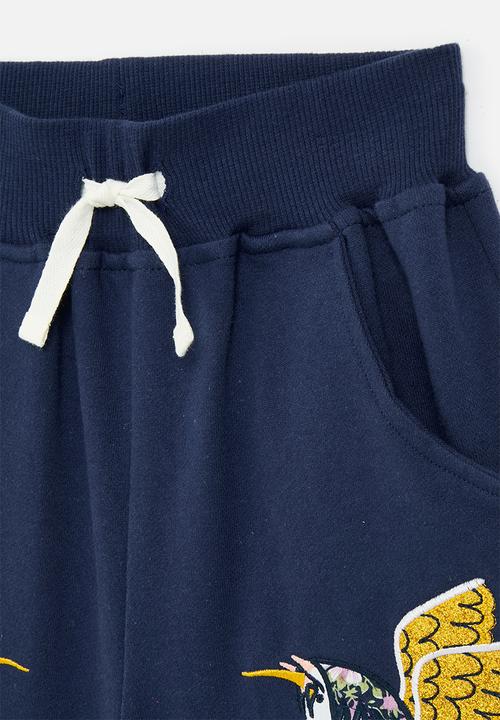 Pop Candy - Applique shorts - navy blue