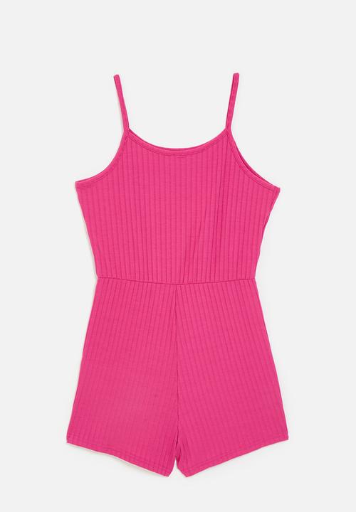 Pop Candy - Tank top jumpsuit - dark pink