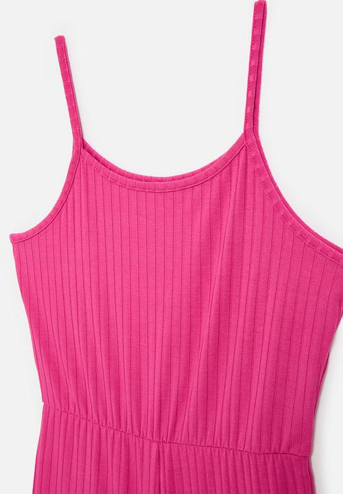 Pop Candy - Tank top jumpsuit - dark pink