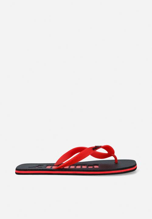 PUMA - Ess Flip Ii Jr Zadp - Black/Red
