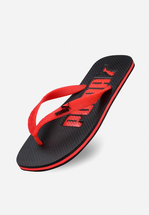 PUMA - Ess Flip Ii Jr Zadp - Black/Red