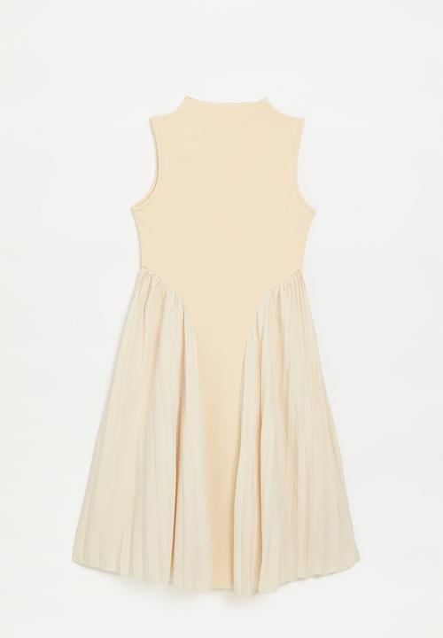Pop Candy - Asymetrical dress - ecru
