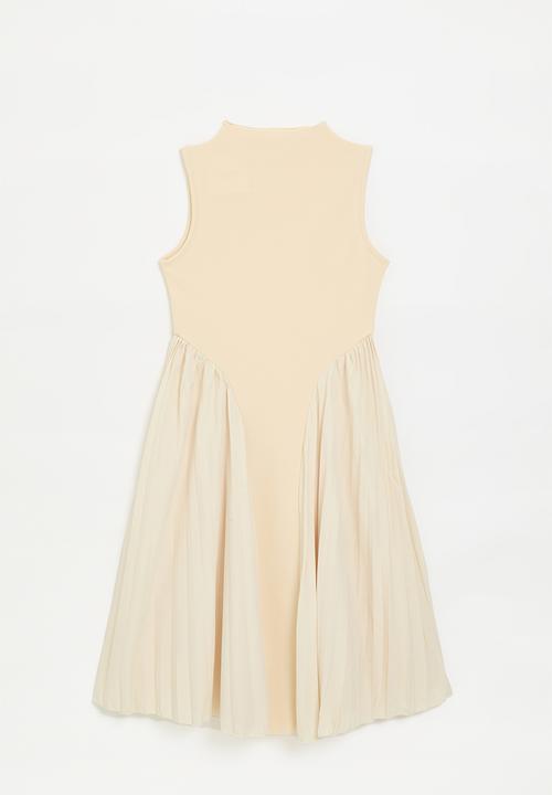 Pop Candy - Asymetrical dress - ecru