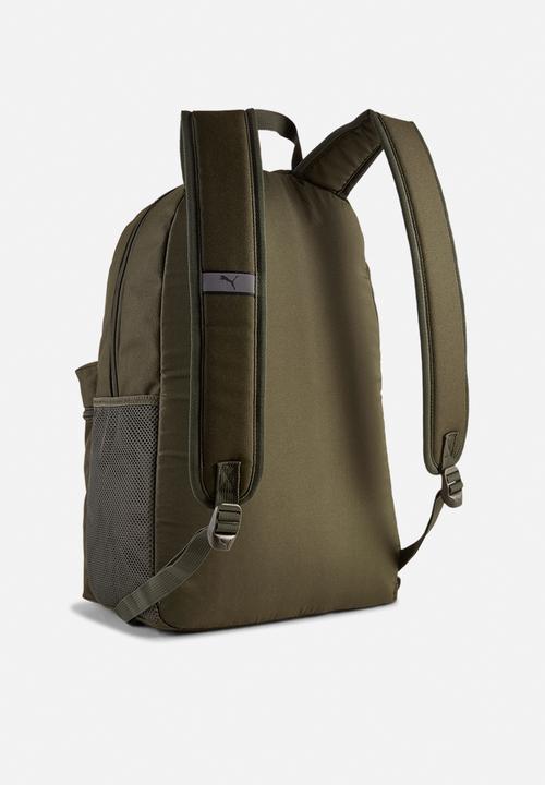 PUMA - Puma Phase Backpack - Dark Olive-Gold Moon