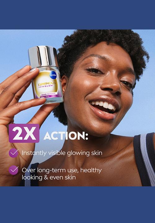Nivea - LUMINOUS630 Skin Glow Instant Face Liquid Refiner - 100ml