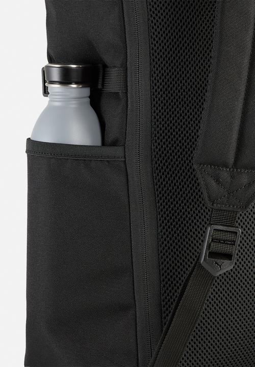 PUMA - Essentials Roll Top Backpack - Puma Black