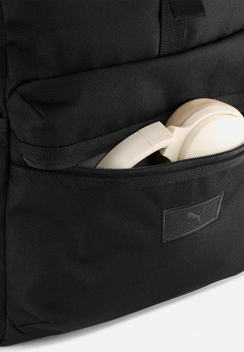 PUMA - Essentials Roll Top Backpack - Puma Black