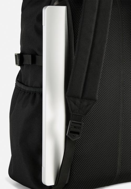 PUMA - Essentials Roll Top Backpack - Puma Black