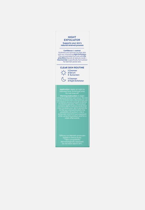 Nivea - Clear Up Anti-Acne Night Exfoliator 40ml