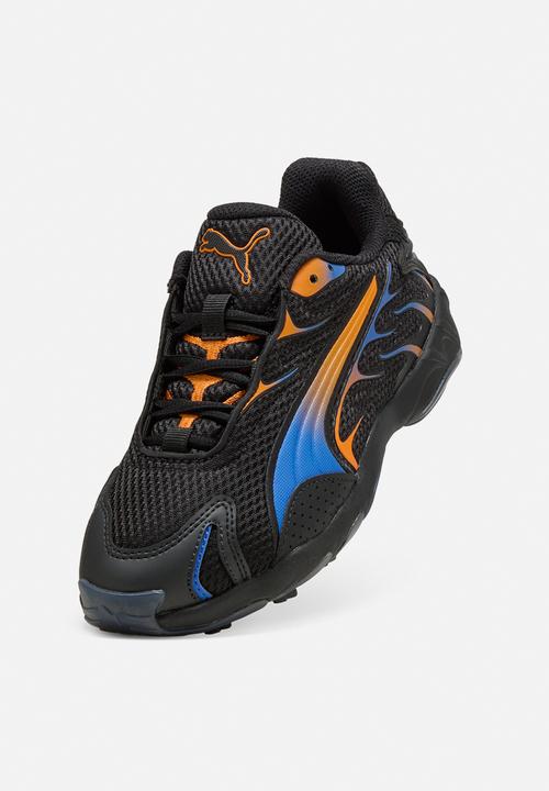 PUMA - Inhale Jr-Puma Black-Orange Glo