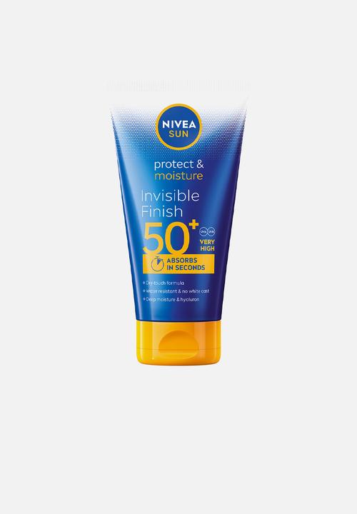 Nivea - Protect and Moisture Invisible Finish SPF50  Sun Lotion - 150 ml