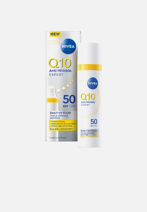 Nivea - Q10 Anti-Wrinkle Expert Daily UV SPF50 Face Fluid  - 40ml