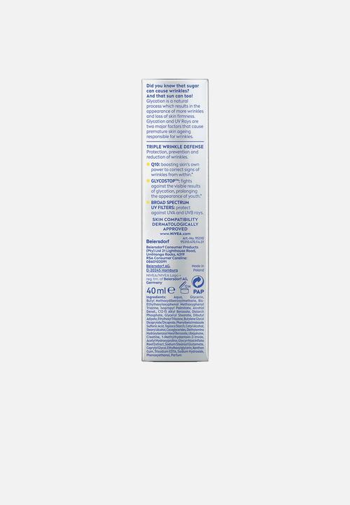 Nivea - Q10 Anti-Wrinkle Expert Daily UV SPF50 Face Fluid  - 40ml