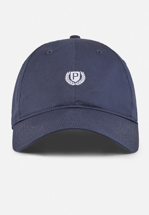 PUMA - Shield Unstructured P Cap - Deep Navy-White Glow