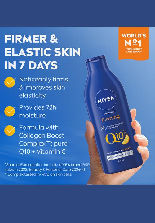 Nivea - Q10 Rich Firming Body Lotion with Vitamin C - 400ml