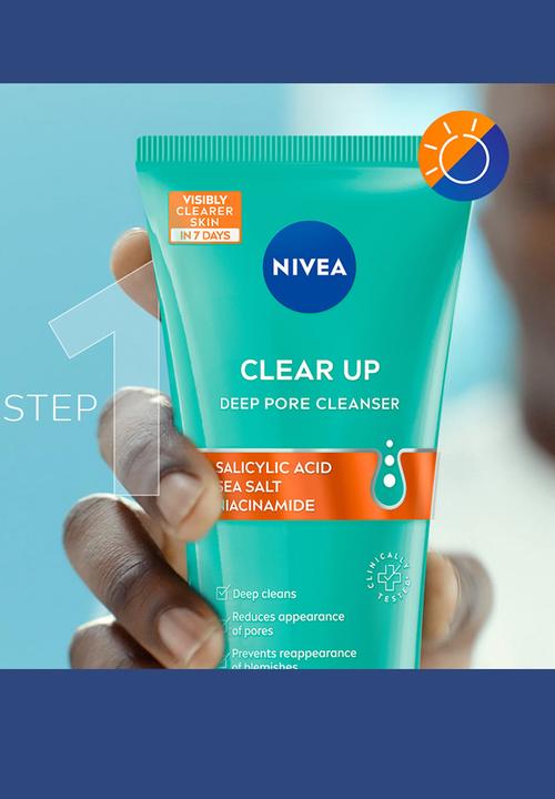 Nivea - Clear Up Daily Face Scrub - 75ml