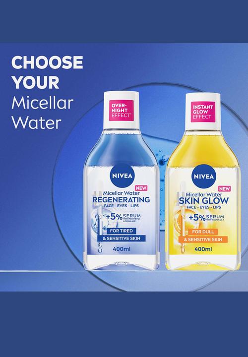 Nivea - Skin Glow Serum-Infused Micellar Cleansing Water - 400ml