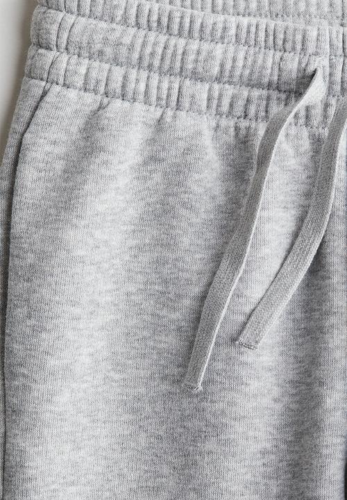 H&M - Brushed-inside joggers - grey marl