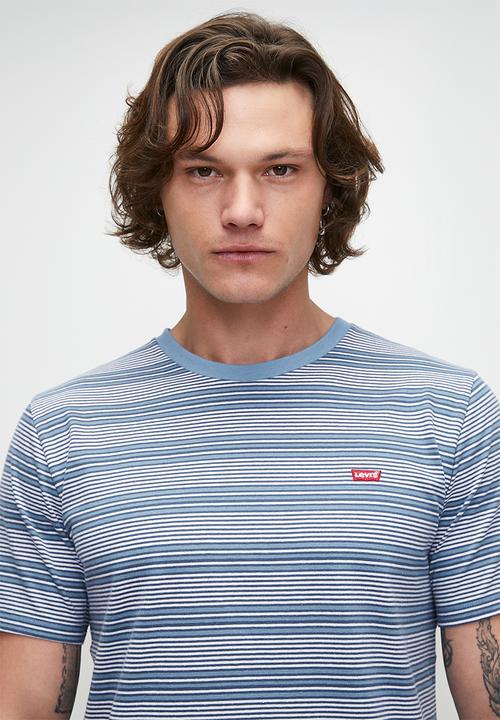 Levi’s® - Ss Original Hm Tee - Cuff Stripe Quiet Harbor Jersey