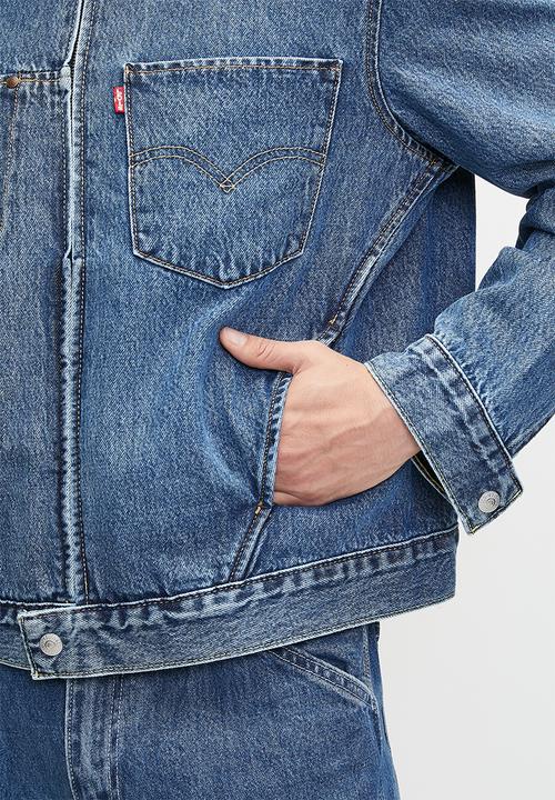 Levi’s® - Levis twist trucker lets do the twist t - blue