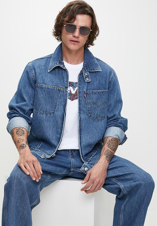 Levi’s® - Levis twist trucker lets do the twist t - blue