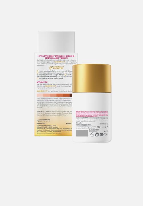 Nivea - LUMINOUS630 Anti Stretch Marks Body Oil-Serum - 100ml