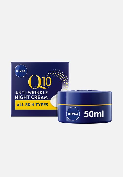 Nivea - Q10 Anti-Wrinkle Power Revitalising Night Face Cream - 50ml