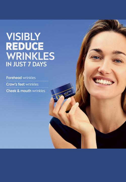Nivea - Q10 Anti-Wrinkle Power Revitalising Night Face Cream - 50ml