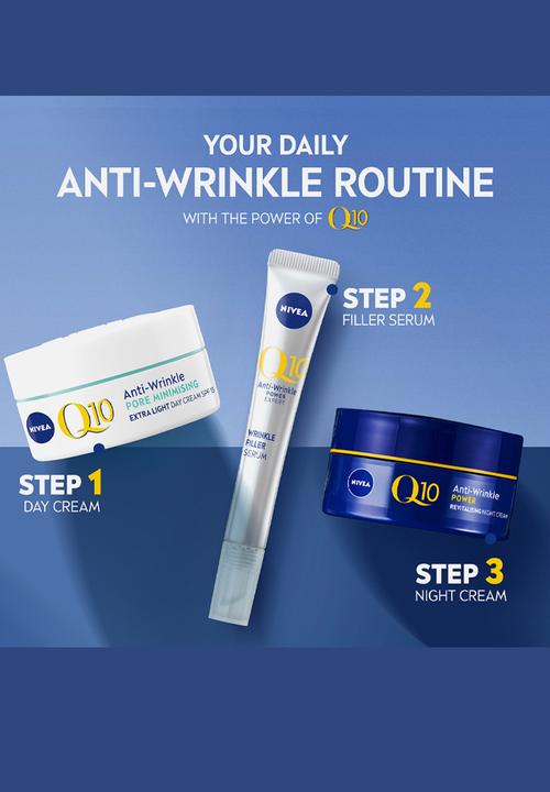 Nivea - Q10 Anti-Wrinkle Power Pore Minimising Day Cream SPF15 - 50ml
