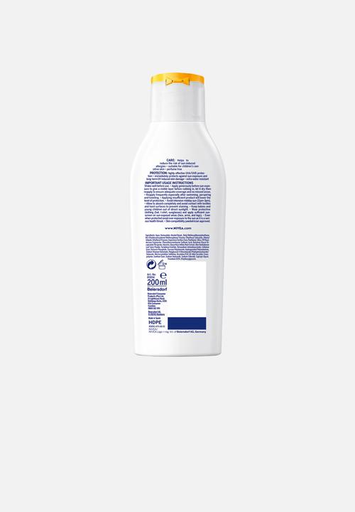 Nivea - SUN Kid's Protect and Sensitive SPF50  Sun Lotion - 200ml