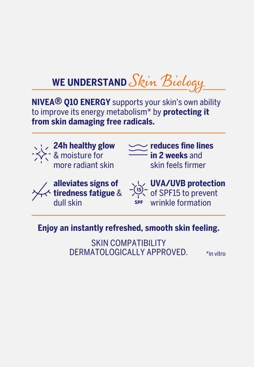 Nivea - Q10 Energy Healthy Glow Day Cream SPF 15