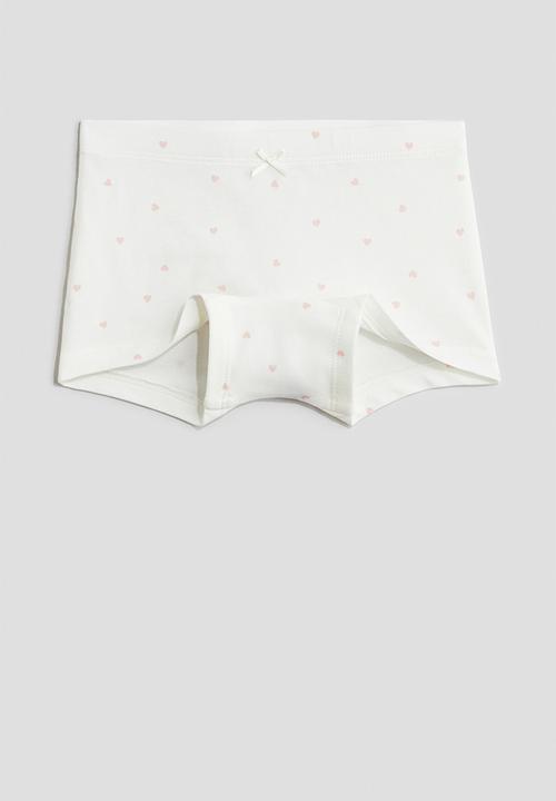 H&M - 5-Pack boxer briefs - light pink/hearts