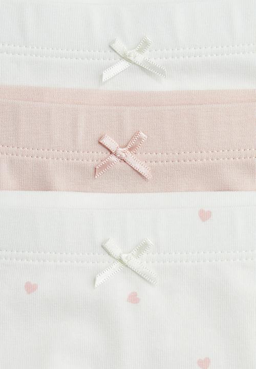 H&M - 5-Pack boxer briefs - light pink/hearts