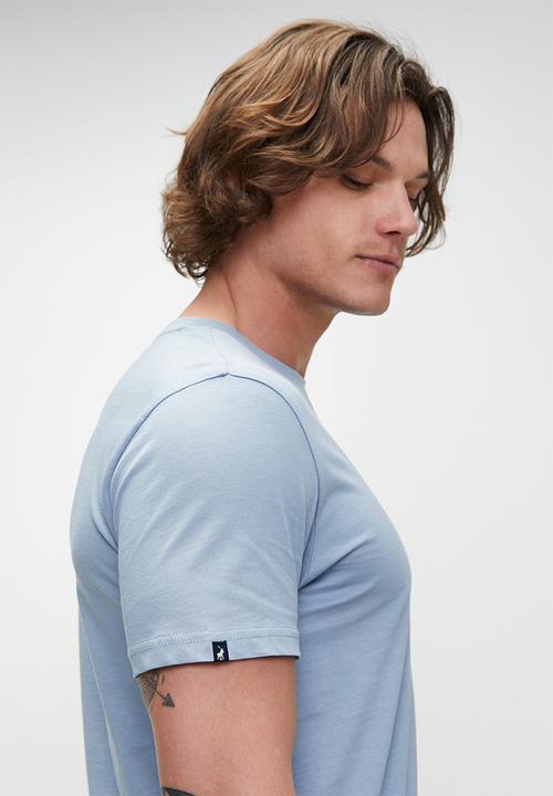 POLO - Lucas essential short sleeve T-shirt - blue