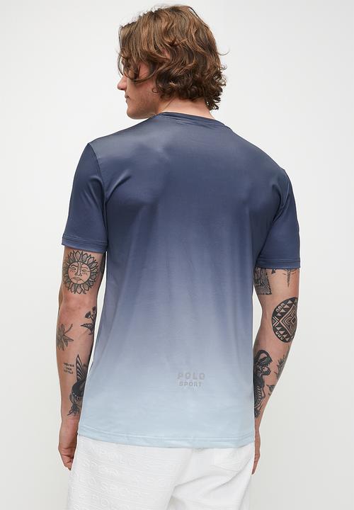 POLO - Anslow sport short sleeve tech tee - navy