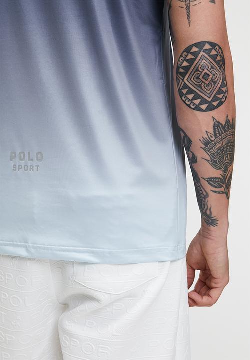POLO - Anslow sport short sleeve tech tee - navy