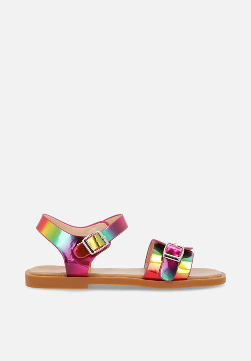 Pop Candy - Metallic sandals - multi