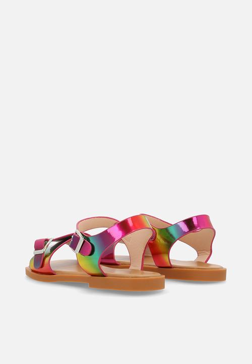 Pop Candy - Metallic sandals - multi