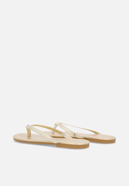 Pop Candy - Thong sandals - gold