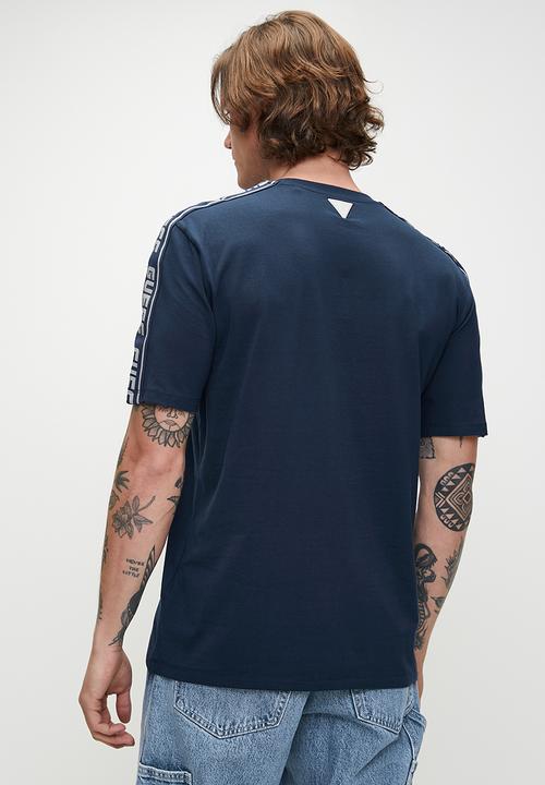 GUESS - Arlo Cn T-Shirt - Silk Blue